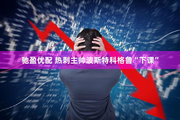 驰盈优配 热刺主帅波斯特科格鲁“下课”