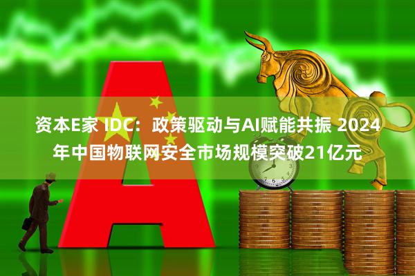 资本E家 IDC：政策驱动与AI赋能共振 2024年中国物联网安全市场规模突破21亿元