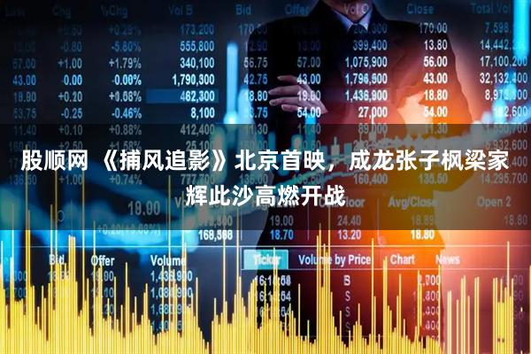 股顺网 《捕风追影》北京首映，成龙张子枫梁家辉此沙高燃开战